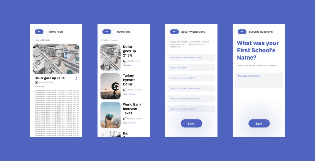 Mobile Finance Free Figma Template