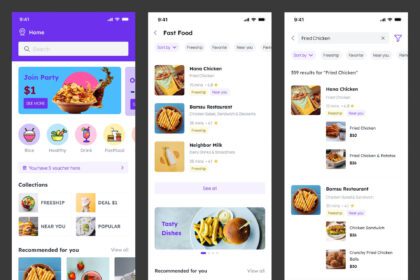 Food Ordering App Free Figma Template